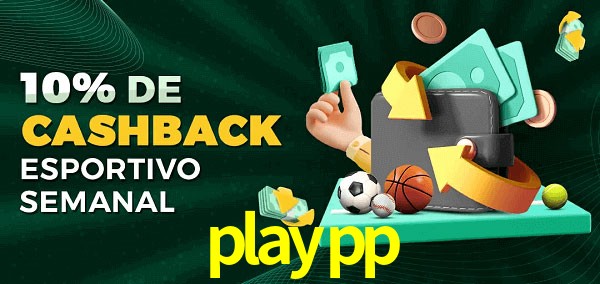 10% de bônus de cashback na playpp